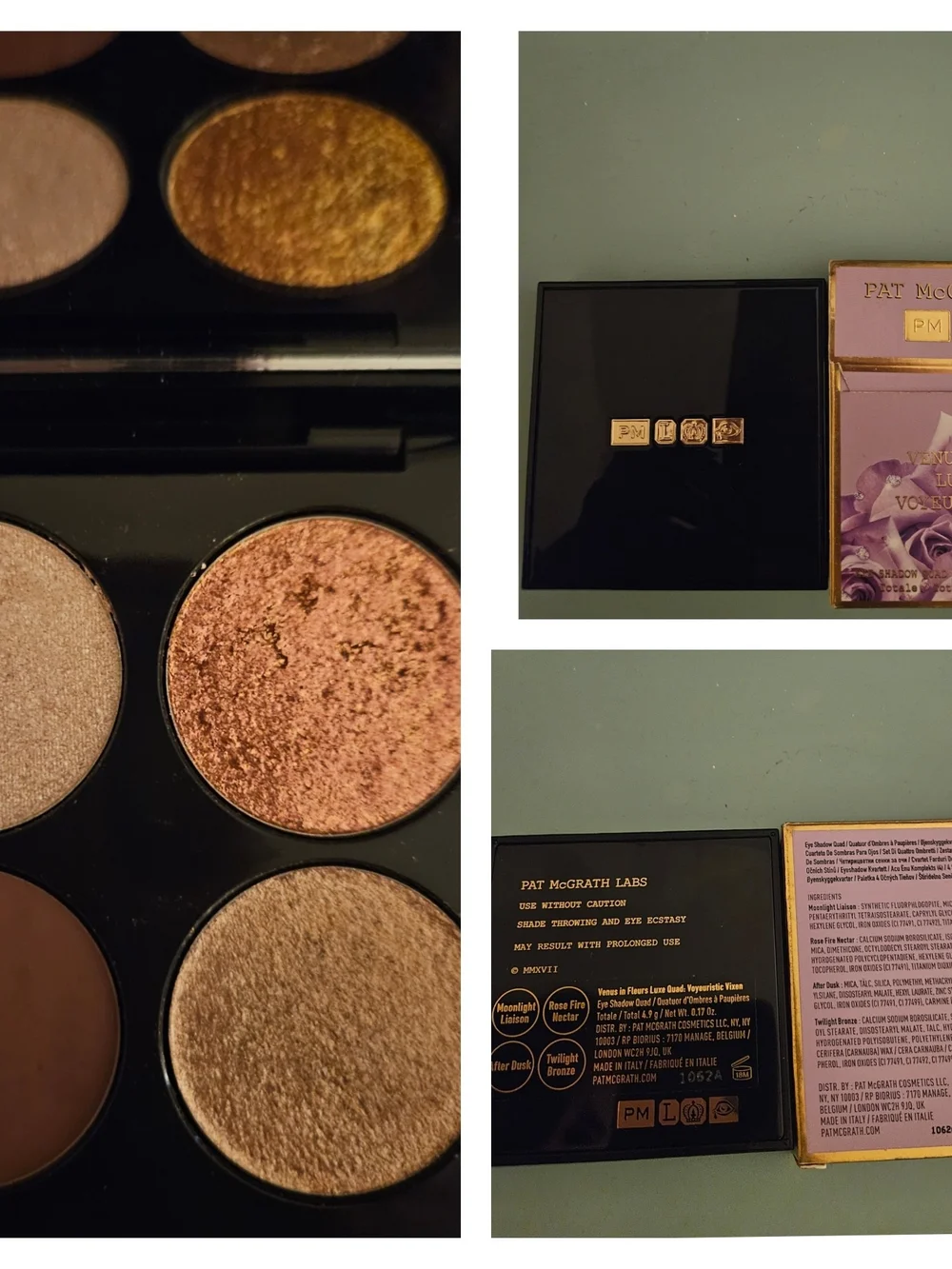 Pat McGrath Labs Venus In Fleurs Luxe Quad: Voyeuristic Vixen NWB